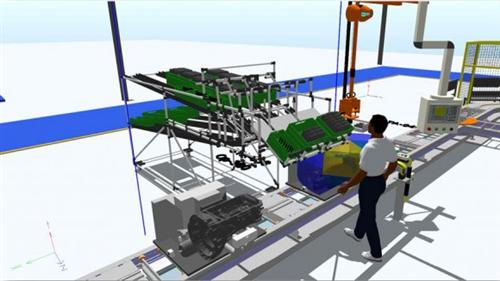 克萊斯勒利用3d技術建造新工廠